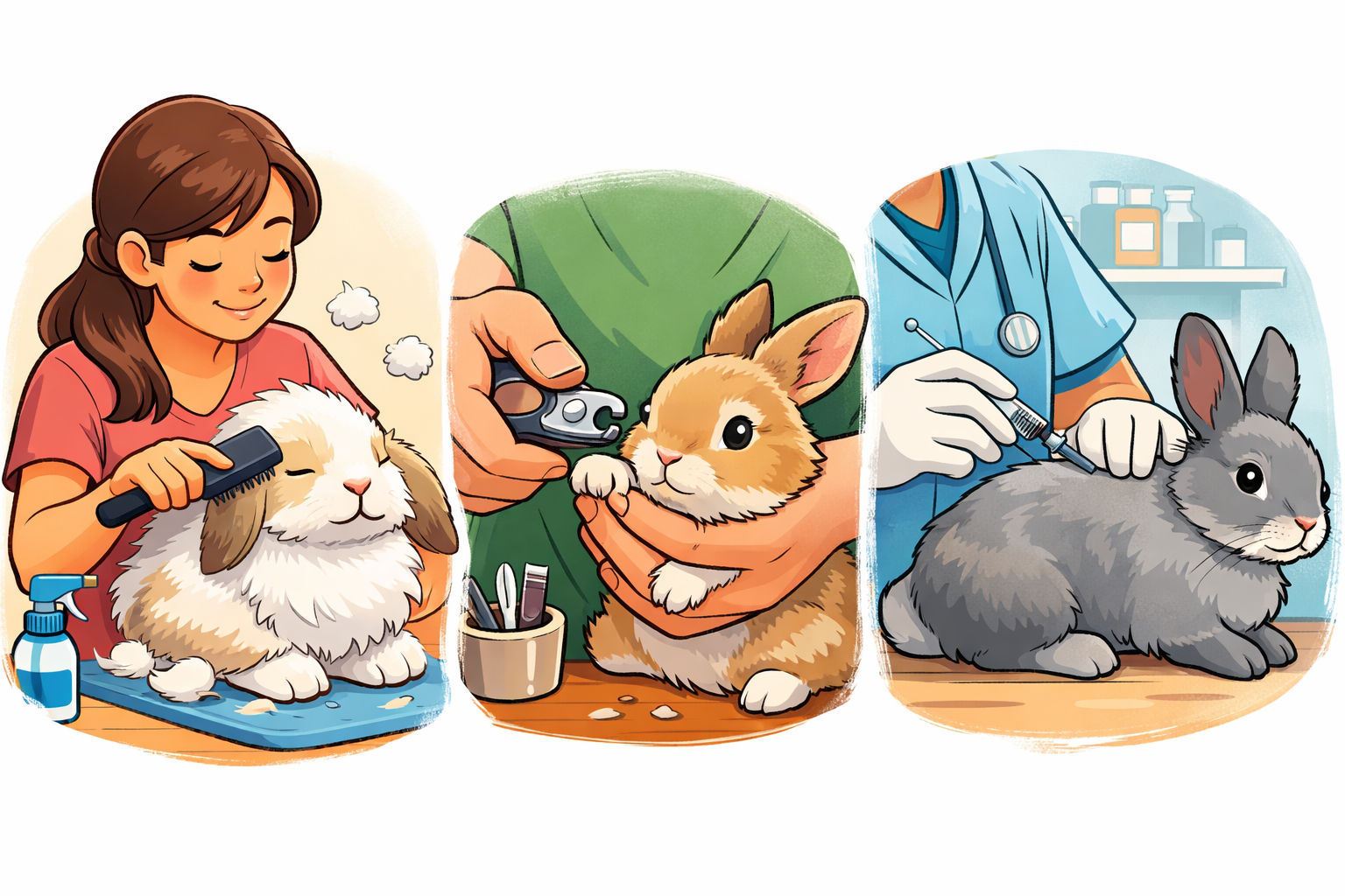 Időszakos gondozási feladatok – Noble Bunnies